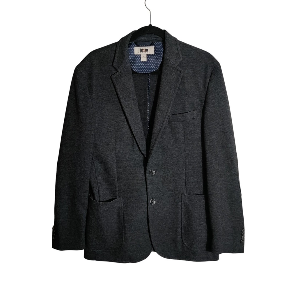 Joseph Abbound Gray Cotton Blend Blazer Size Large